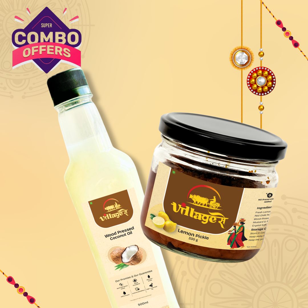 Coconut Oil & Lemon Pickle Combo