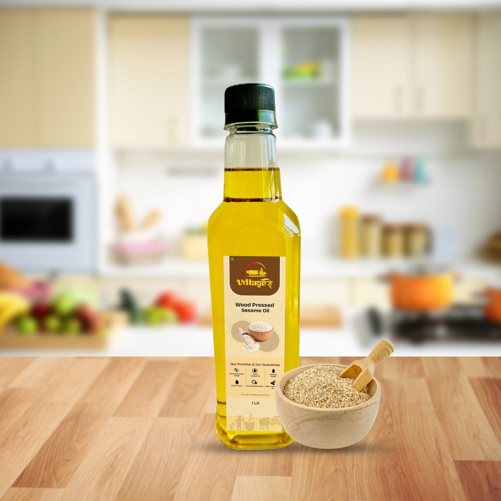 Sesame Oil Wood Pressed