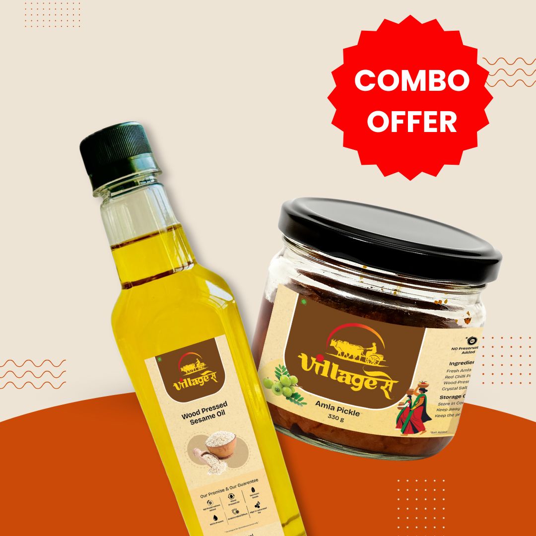 Sesame Oil & Amala Pickle Combo