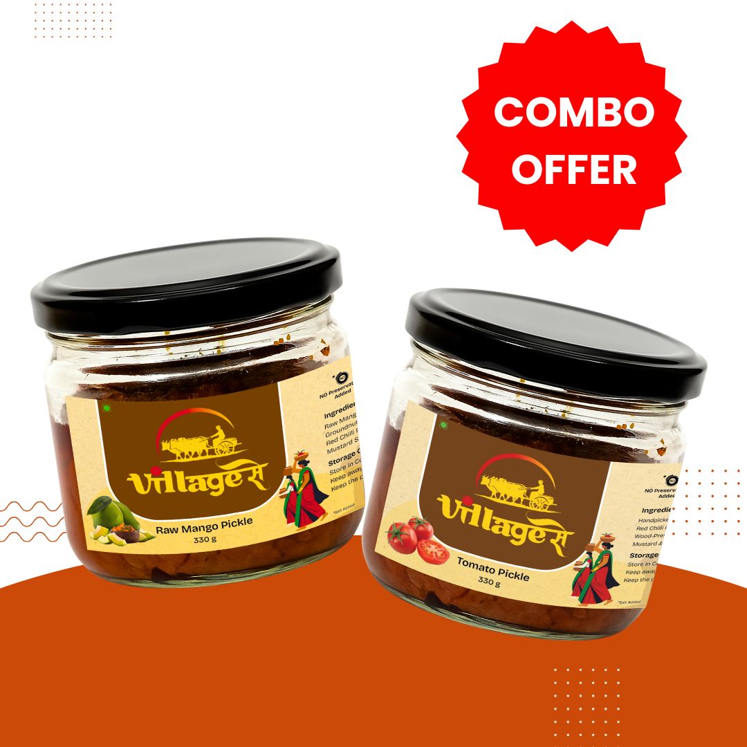 Tomato & Mango Pickle Combo