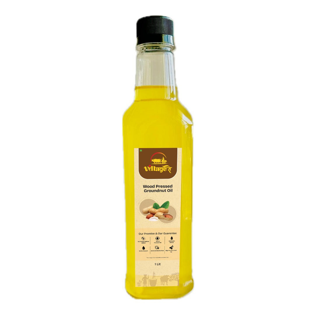 Groundnut Oil Wood Pressed