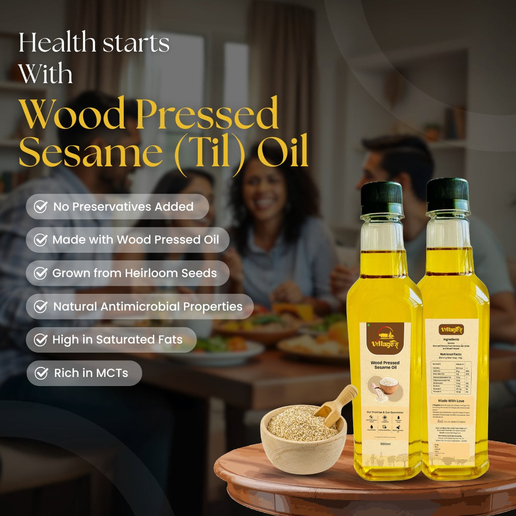 Sesame Oil Wood Pressed