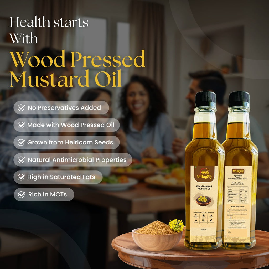 Mustard Oil & Tomato Pickle Combo