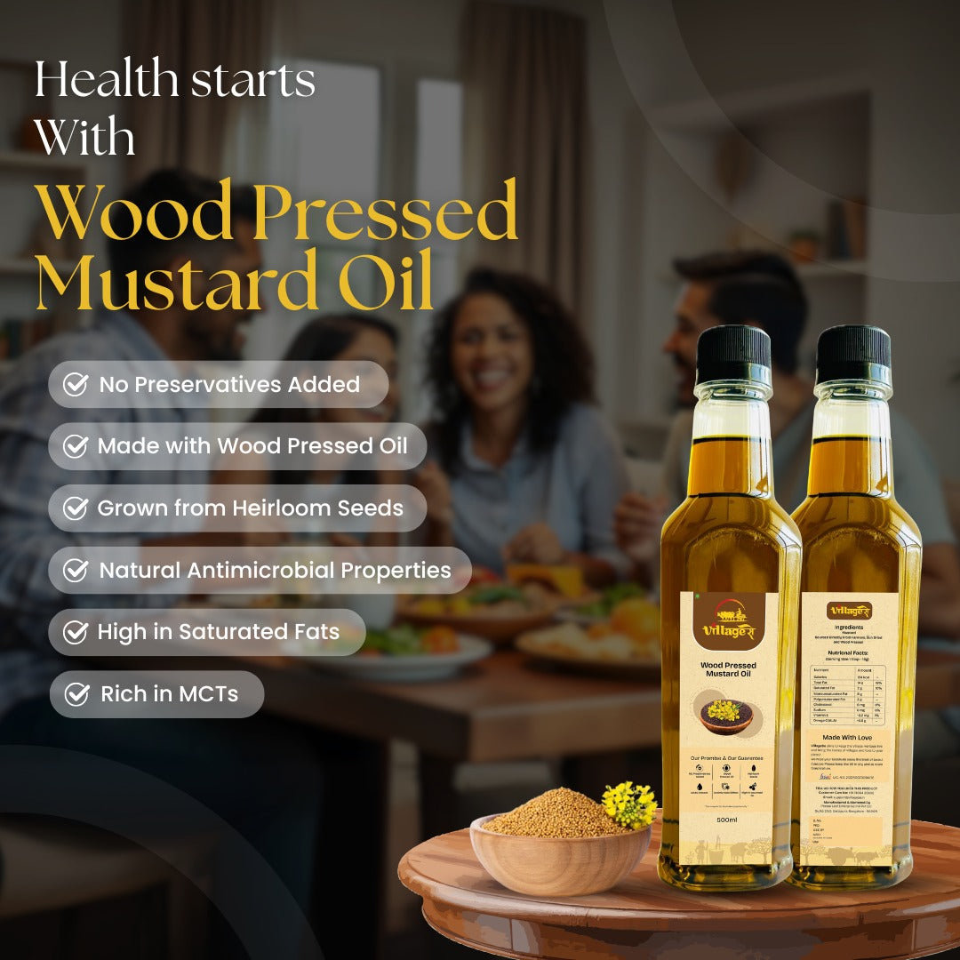 Mustard Oil & Tomato Pickle Combo