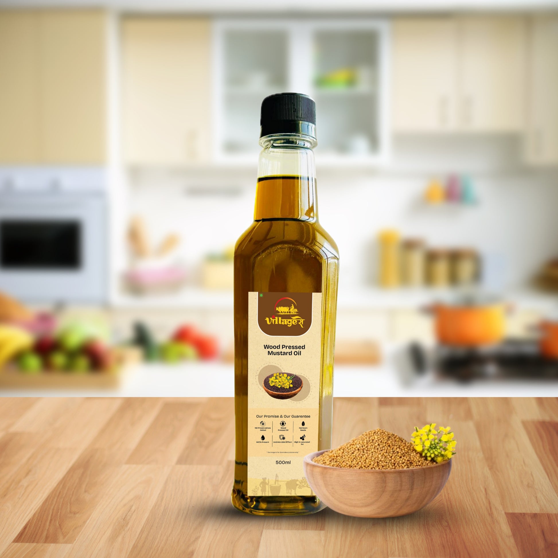 Mustard Oil Wood Pressed