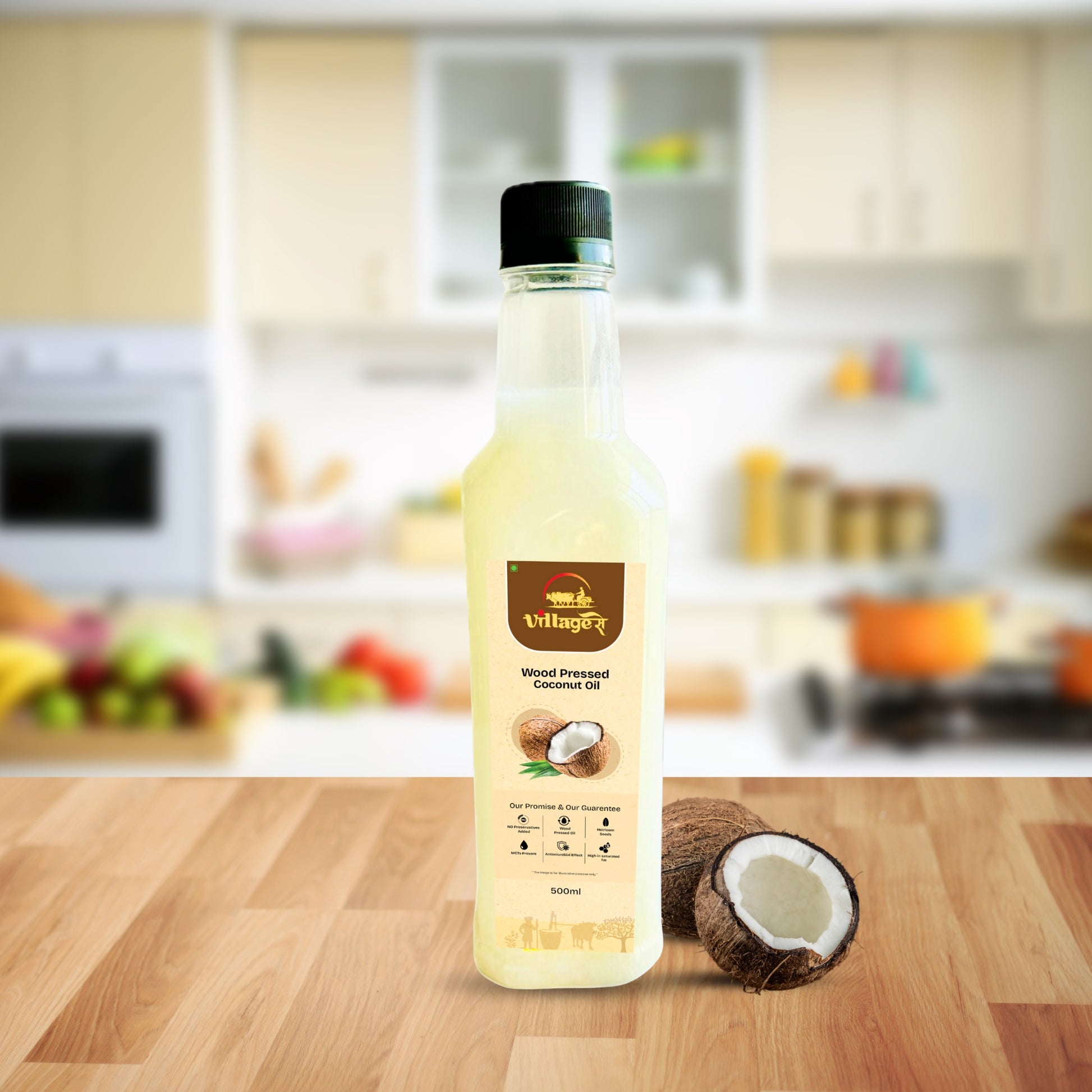 Coconut Oil Wood Pressed