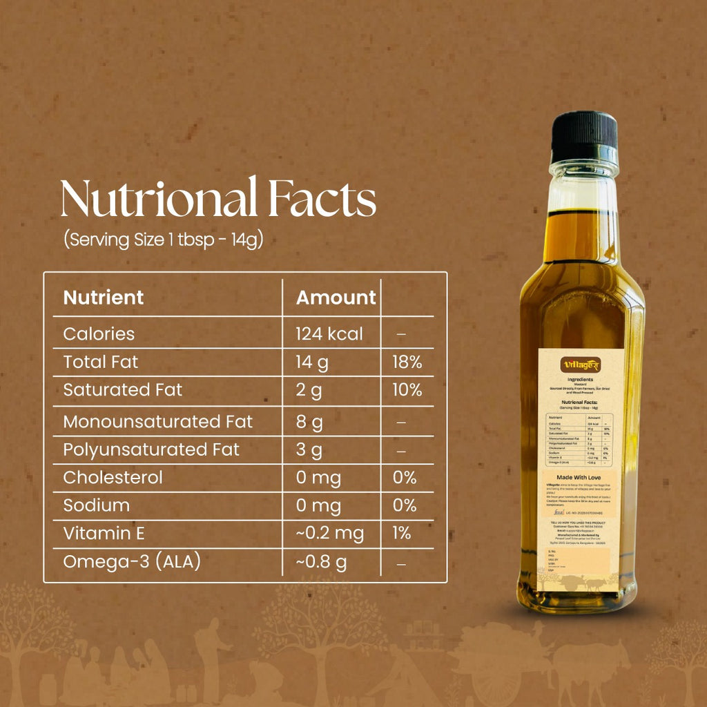 Mustard Oil Wood Pressed