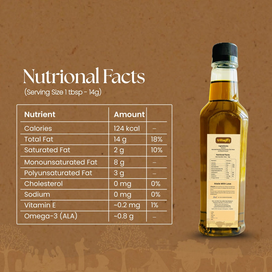 Mustard Oil Wood Pressed