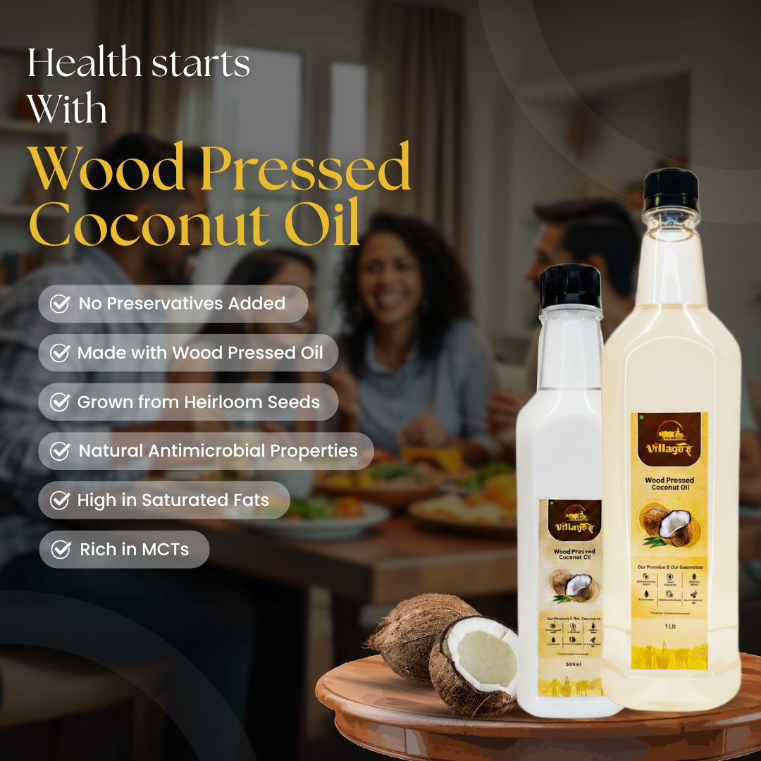 Coconut Oil Wood Pressed