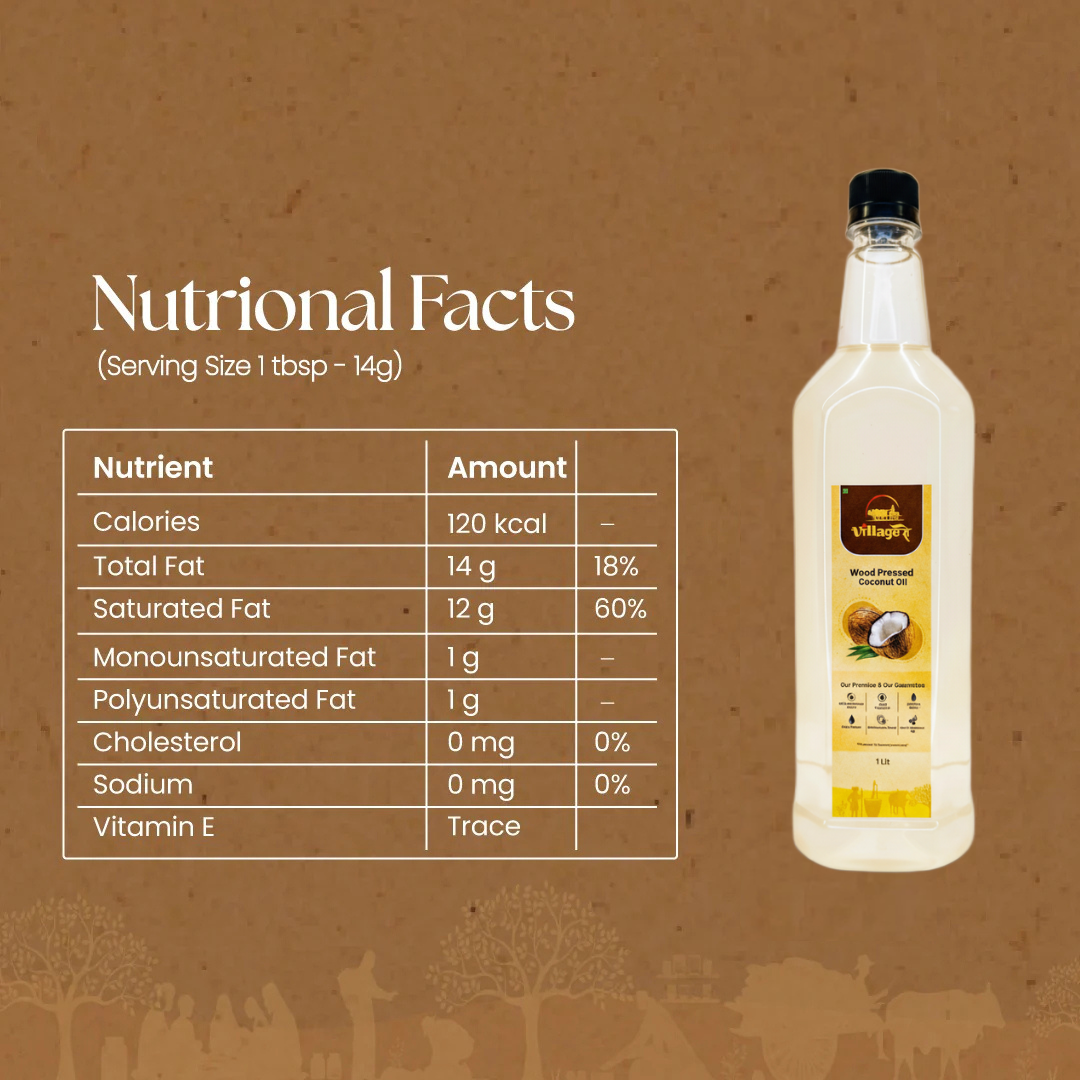 Coconut Oil Wood Pressed