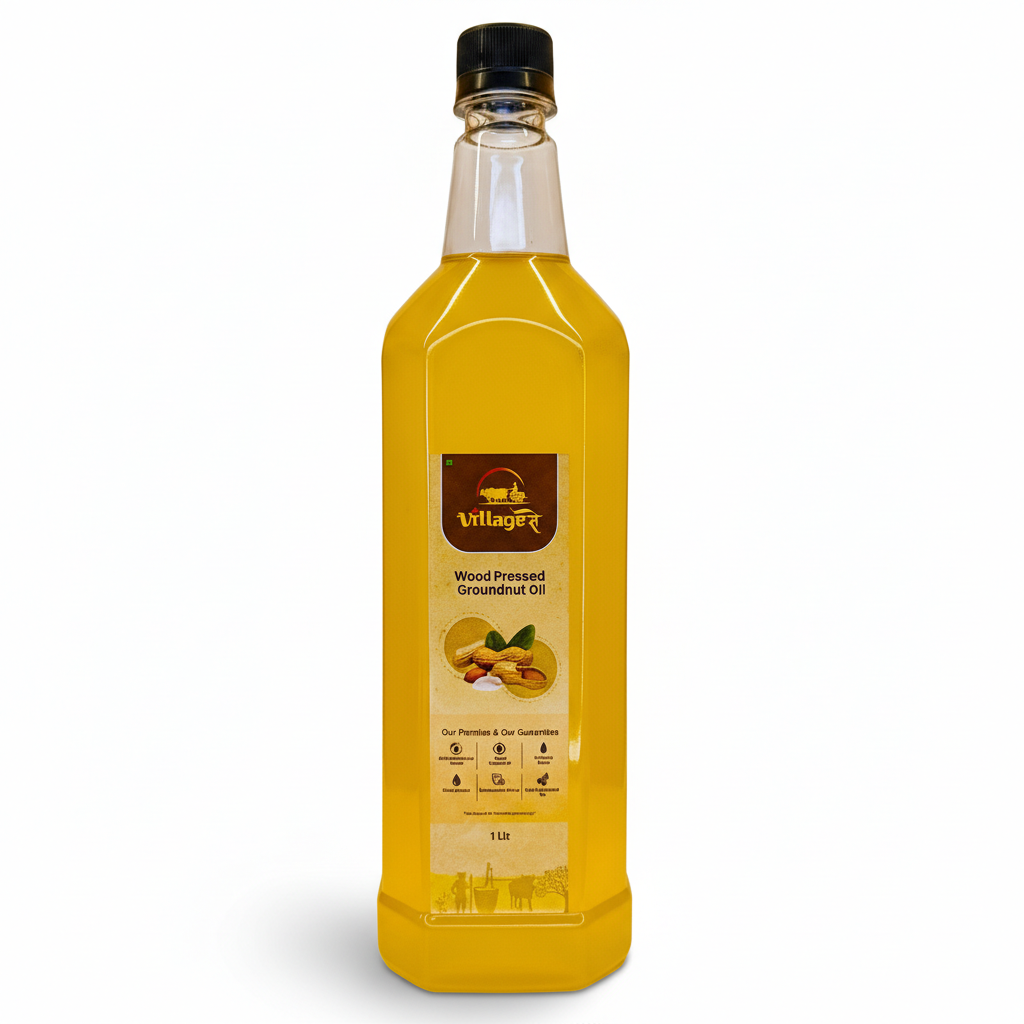 Groundnut Oil Wood Pressed