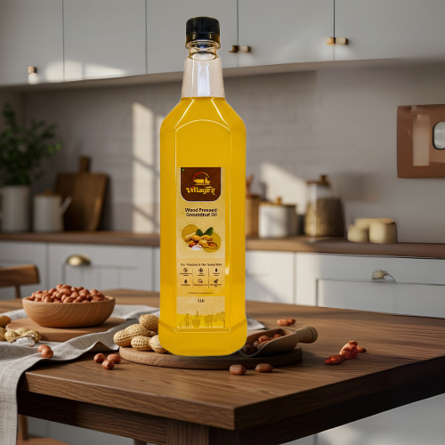 Groundnut Oil Wood Pressed
