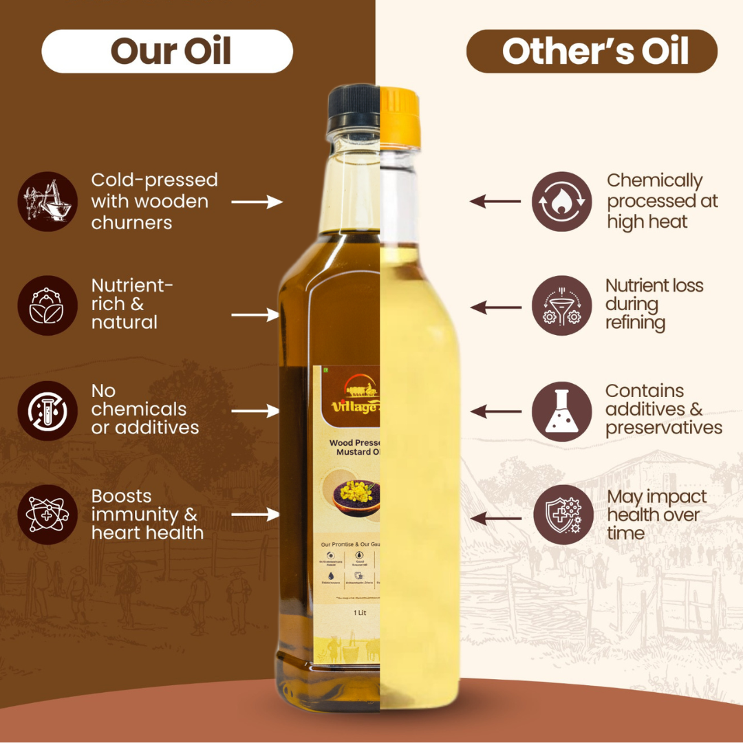 Mustard Oil Wood Pressed