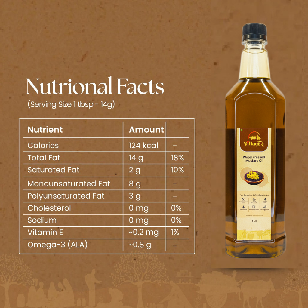 Mustard Oil Wood Pressed