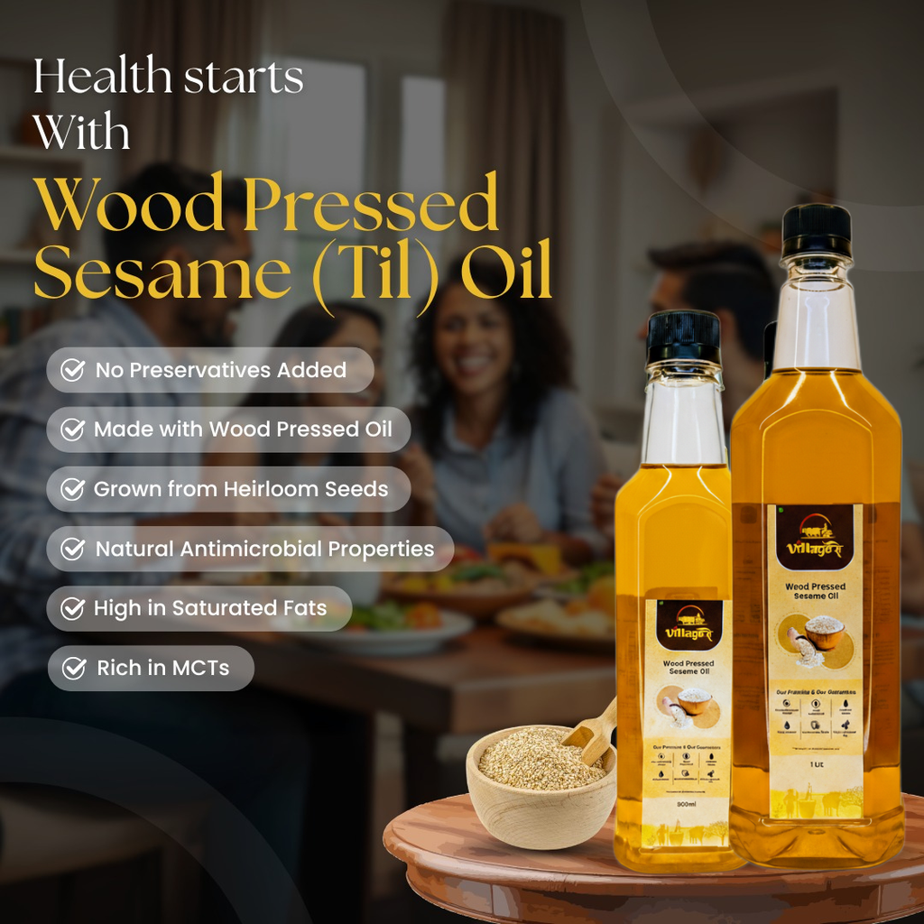Sesame Oil Wood Pressed